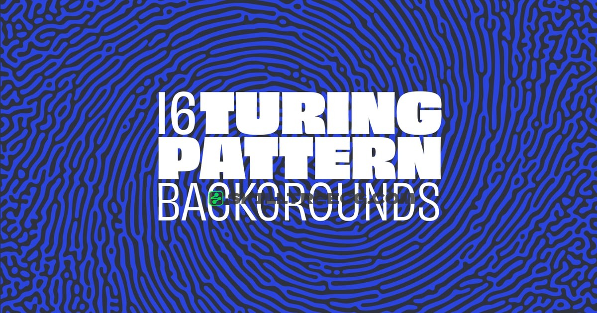 Turing Patterns – 16 Backgrounds（430332）-技能树
